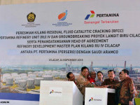 Wakil Presiden RI Jusuf Kalla Resmikan RFCC Cilacap